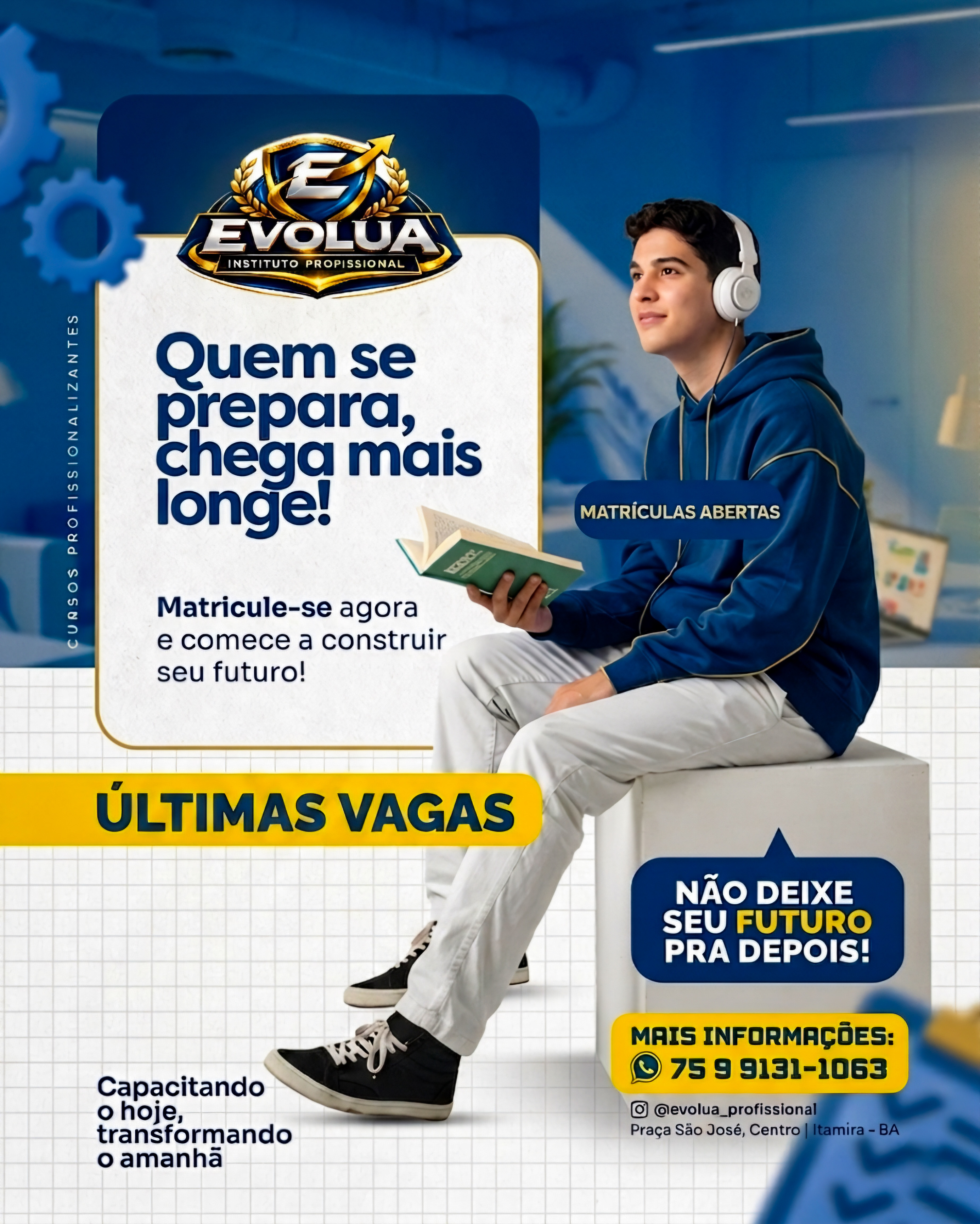 Últimas Vagas Evolua